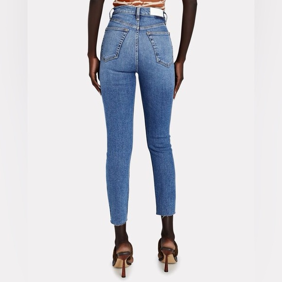 RE/DONE 90s High-Rise Ankle Crop Jeans - Picture 2 of 8